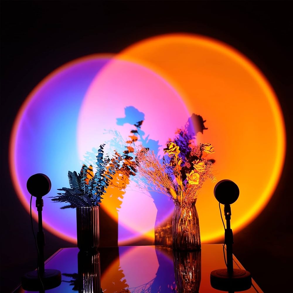 Sunset Lamp RGB USB Remote