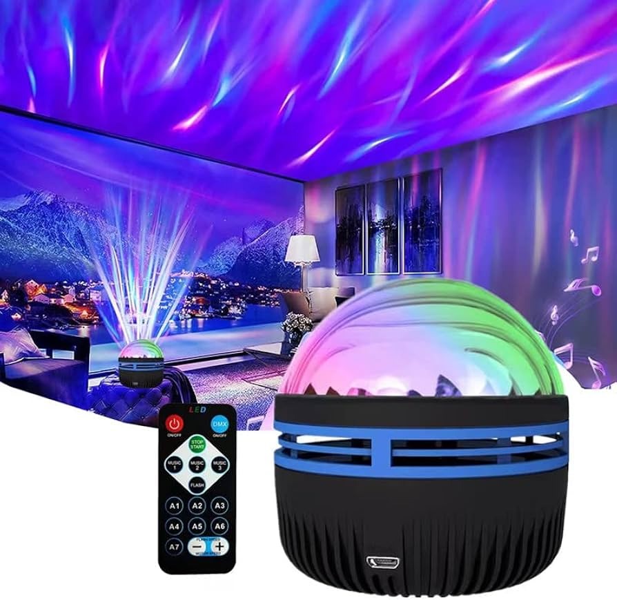 Q6 Mini High-Quality LED Starry Projection Light With Remote Control