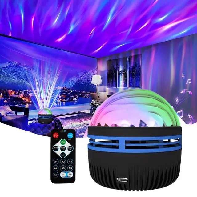 Q6 Mini High-Quality LED Starry Projection Light With Remote Control