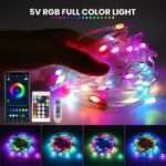 USB Plug in with Remote & App Control 32ft/10M Fairy Strip Lights
