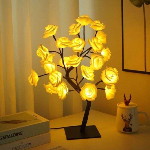 12610602dde50635d2a7b2334338bd4c.jpg_720x720q80 24LED White Rose Tree Table Lamp