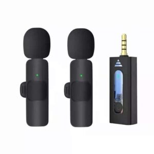 3-in-1 Receiver Dual Mic Wireless Microphone (PD-128)
