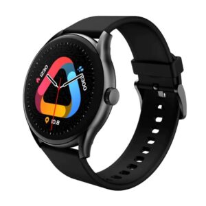 QCY Watch GT Smart Watch Retina AMOLED Display- Black Color