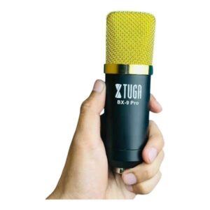 Xtuga BX-9 Pro Condenser Microphone – Golden