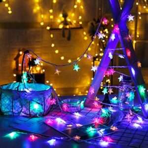 Star fairy light/little star fairy light/Star Shaped LED Light - Multi Color Decorative Light