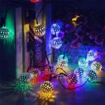 Golden Metal Ball Fairy Light, Metal Ball String Light - Fairy lights 20pcs string lights Party Wedding Decoration - Room Decoration Light