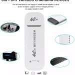 4G LTE WiFi Modem- Support All Bangladesh SIM Cards- White Color