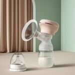 Electric Rechargeable Breastfeeding Pump Anti-Back Low Noise Breastfeeding Pump Portable Massage