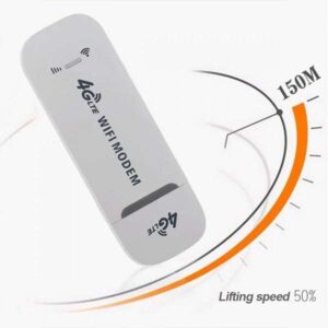 3G/4G LTE All Operator SIM Supported WiFi Modem & Wi-Fi HotSpot Wireless USB Dongle (150Mbps, MicroSD Card Not Supported)