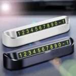 Car Temporary Parking Phone Number Plate
