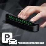 Car Temporary Parking Phone Number Plate